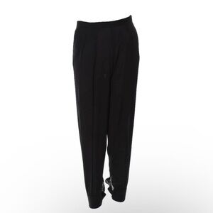 Hermes Black Silk Skinny Leg Pants Sz XS FR 34